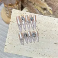 【時短施術】チップ長さだしミディアムシンプルコース ¥4980