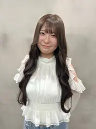 カット+ブリーチなしダブルカラー+髪質改善トリートメント