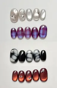 ハロウィン🎃👻定額デザインネイル💅【オフあり✖️ミニモ限定価格】チップ長さ出し+¥1800