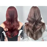 カット+ダブルカラー(ブリーチ込み)+システムトリートメント