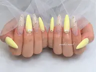 【パーツつけ放題✨】長さ出し10本+ワンカラー💅🏻ラメ変更OK/パーツガーリー系多め🎀
