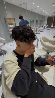 【メンズ】💎眉カット➕シャンプー💎 《ヘアセット付》