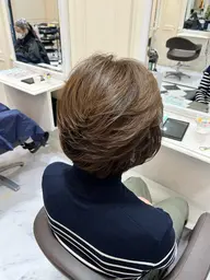 白髪染めカラー➕水素トリートメント