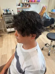 【cut＋perm🌀】ツイストスパイラルでかっこよく！メンズ人気メニュー！