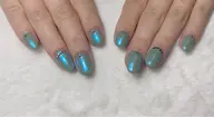 🌫️ミラーネイルワンカラー　（オフ代別途有り）