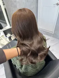 ワンカラー🩷＋ハイパーTOKIOtr or バイカルテtr💚(艶髪）超音波アイロン付き✨️