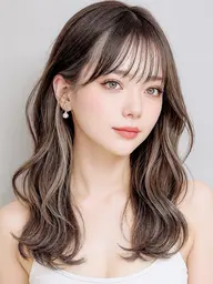 インナーカラー(ブリーチ)+艶カラー+1stepトリートメント ¥16080