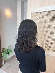 6月18日10時カット➕ミディアムパーマ🌀💕