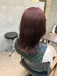 【レディース限定‼️】ツヤ髪カラー✨️癒しのヘッドスパ付き💆‍♀️