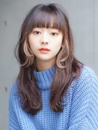 【インナー👩🏻‍🦰アンブレラ👩🏻‍🦳裾カラー】似合わせカット＋カラー＋デザインカラー