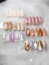 🌙 22時​〜​｜yuki限定アート込定額【ケア込】【ハンドorフット(追加あり)】