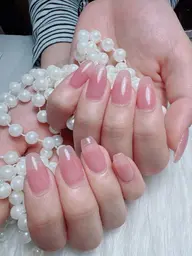 【長さだし】当日予約可 オフなし 大人気 チップ長さだし ワンカラー/ラメグラティーション
