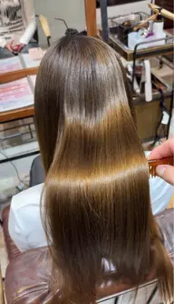 【ハイトーン履歴も諦めない】極上酸性ストレート+プレミアム髪質改善