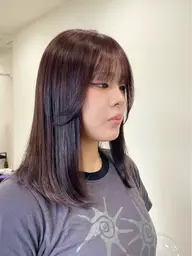 《💝ミニモ学割U24限定💝》🐩メンテナンスカット+艶カラー+話題の超音波アイロン2stepトリートメント🎀