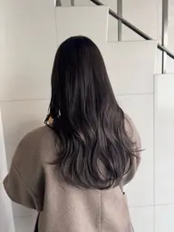 艶感たっぷり韓国風巻き髪🩵