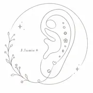 耳つぼジュエリー 〜6粒(片耳3粒)