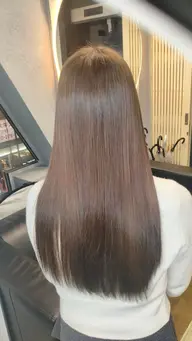 縮毛矯正+2stepトリートメント