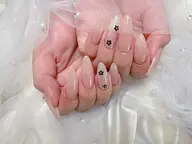 🦋チップ長さだし➕シンプルアート2本まで【2級持ち研修】