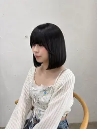 🌟前髪カット+ケアカラー🌟
