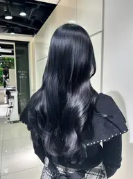 【韓国艶ブルーブラック🇰🇷🖤】透明感のある寒色カラー