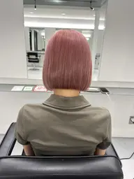 💗《3回目以降クーポン》ダブルカラー(ケアブリーチ込み)+Aujuaトリートメント🧸