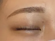 メンズアイブロウWAX撮影モデル