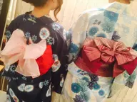 浴衣レンタル&着付け&ヘアセット6525円