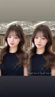 【リピーター様はこちら💖】大人可愛い似合わせカット✨️➕透明感カラー➕1stepトリートメント🎀(内部補修)🍀✨