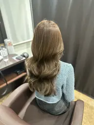 ブリーチなしダブルカラー♡透明感溢れるケアカラー♡
