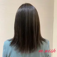 リピーター続出♪艶髪縮毛矯正+カット+炭酸泉