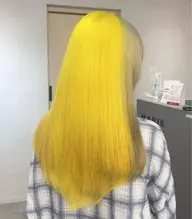 【⭐️3名様限定70％OFF⭐️】ダメージレスケアブリーチリタッチ➕カラー🩵💜