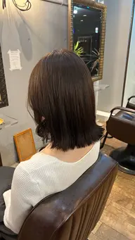 カット(ボブ、ショート限定)+トリートメント