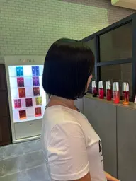 ボブ・ショートヘア✂️+カラー