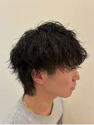 メンズカット(襟足のあるスタイル)