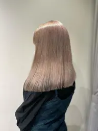 【2回目以降❤️】ブリーチ(全頭orリタッチ)➕カラー(インナーやハイライトなどデザインカラーもこちらお選びください)