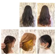 カット+インナーカラー(ケアブリーチ)+オンカラー/おしゃれは内側から♪