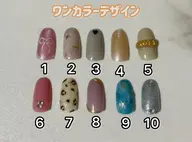 (オフあり)ワンカラー＋写真アート2本付0円