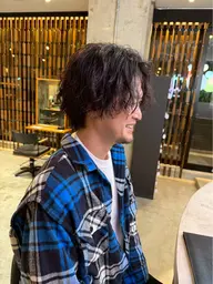 men's カット+パーマ (詳細要確認)
