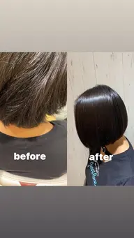 ✨艶神✨デザインカット✂︎＋髪質改善トリートメント