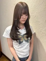 平日限定 朝のセットが簡単😳!韓国風レイヤーカット.カラー.トリートメント