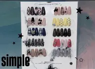 【シンプル】定額デザイン🎀75分(初回オフ無料)