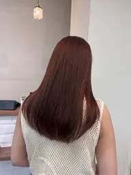 🍁秋先取りメニュー🍁暖色カラー➕トリートメント🫧
