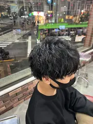 【Men's🐺】🔥メンズカット➕ヘッドスパ➕眉毛カット🔥[毎月50名以上のメンズも担当/眉カット/銀座]