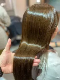 🌟おススメ🌟【今話題の髪質改善/艶髪/絹髪に☆】カット+髪質改善ケアカラー+髪質改善トリートメント