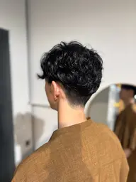 メンズカットパーマ