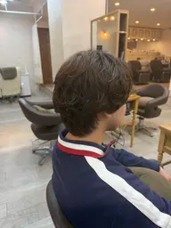 メンズカットの練習モデルです