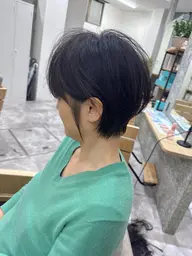 【🔥圧倒的に扱いやすい🔥】🌟レディースショートカット+アディクシーカラー9900円!!