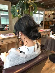 ヘアセット ¥4000