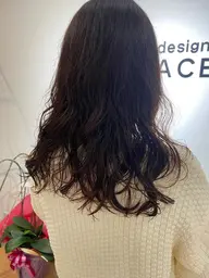 (美髪ゆるふわ潤いコース)カット&形状記憶ハイブリッドパーマ&トリートメント