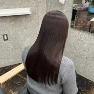 縮毛矯正とヘアカラー🌿🌈